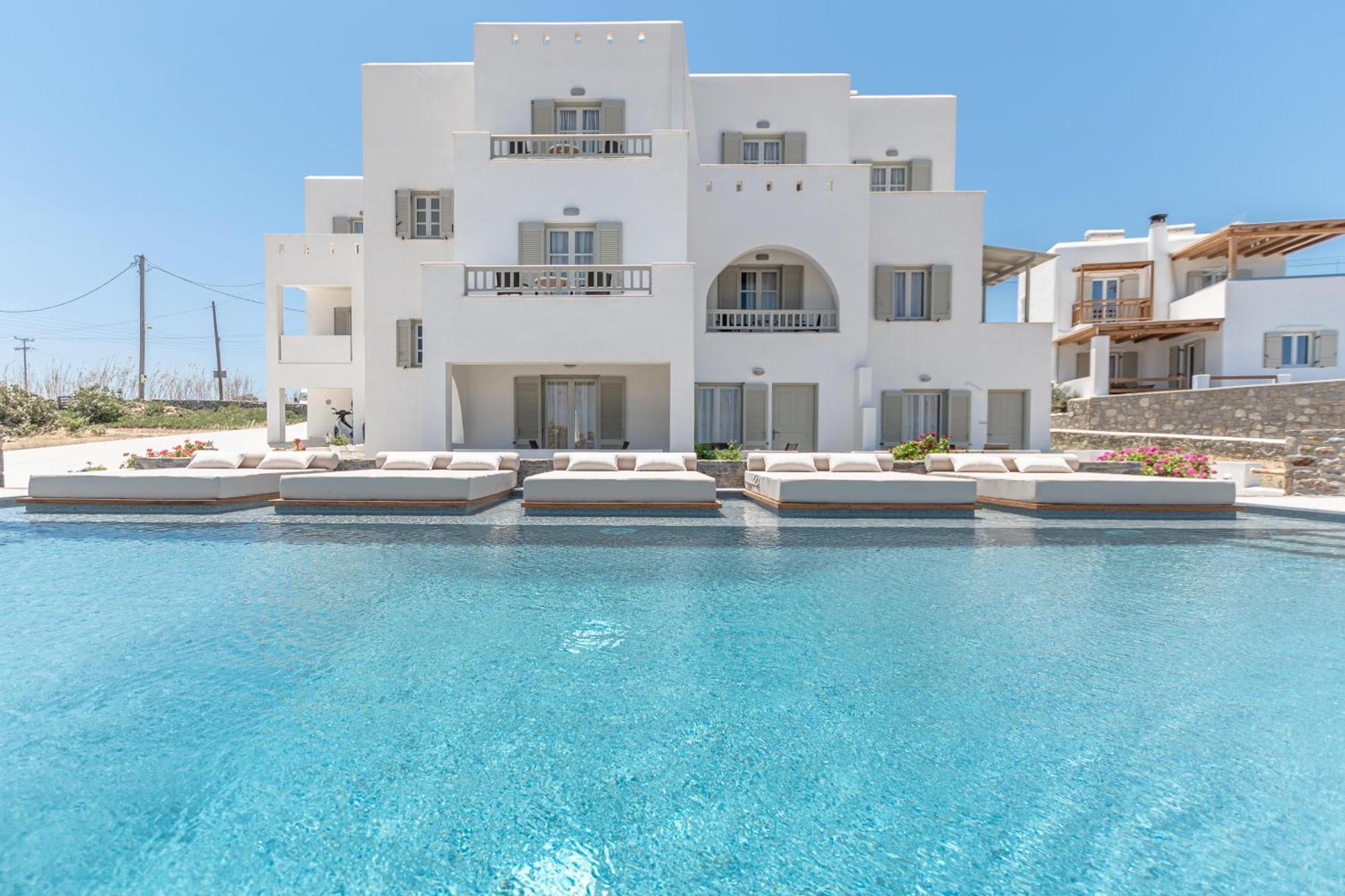 Agnadi Hotel Agia Anna  エクステリア 写真